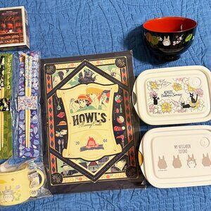 NEW BIG Studio Ghibli Skater Lot Totoro Kiki's Delivery Service Howl's Castle